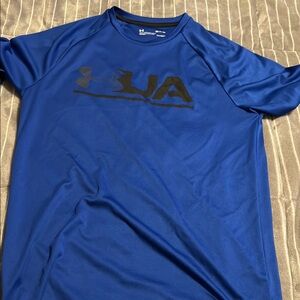 Under Armour Blue Short Sleeve Tees